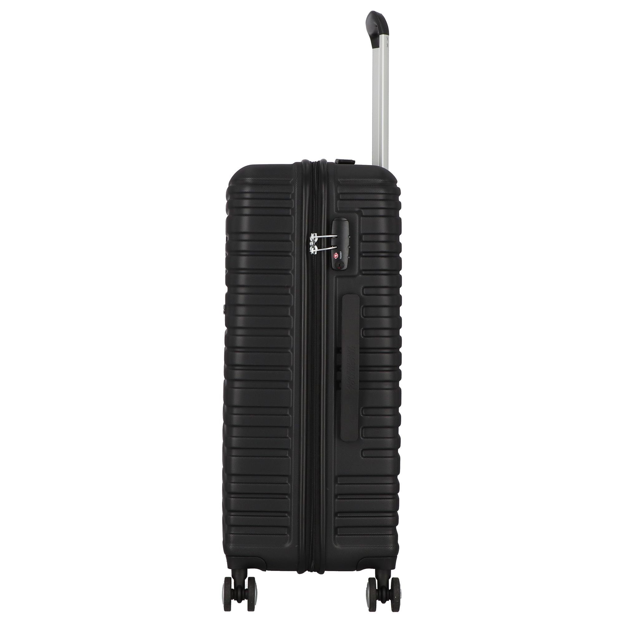 American Tourister® Trolleyset Wavestream, 4 Rollen, (3-teilig, 3 tlg), ABS