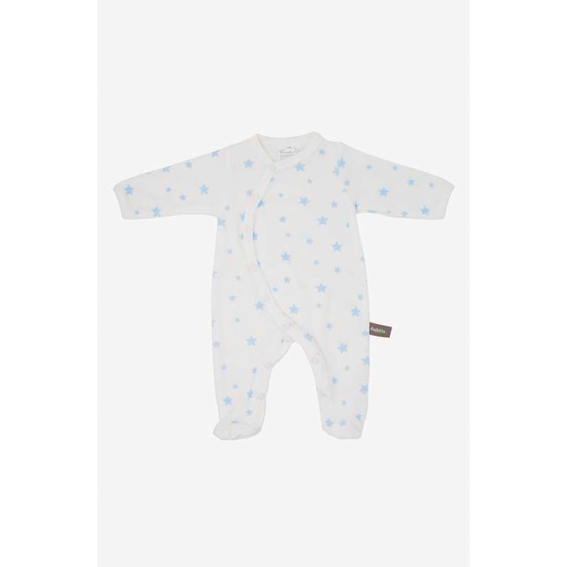 Pyjama bébé en Coton Bio imprimé étoiles