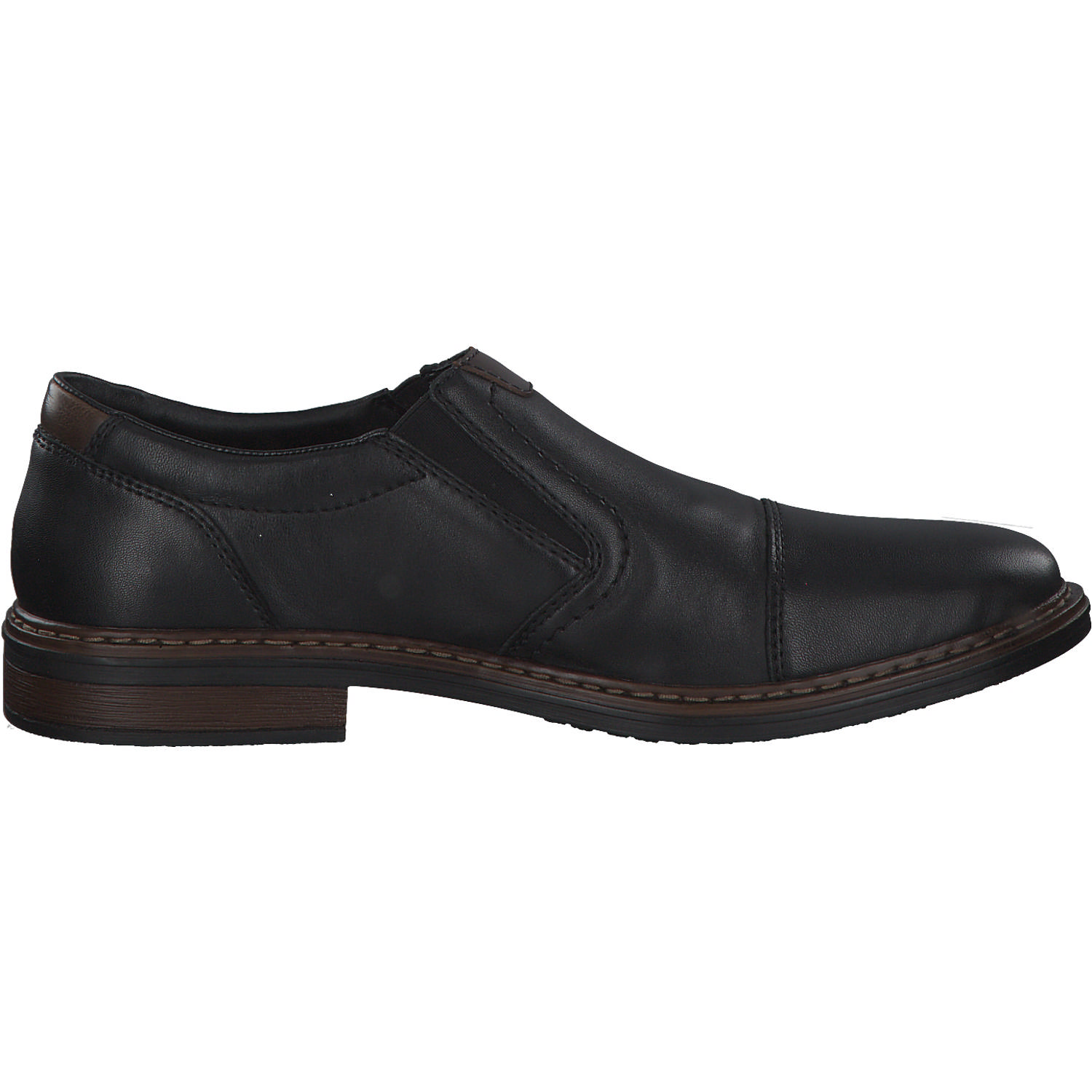 Rieker 17659, Slipper, Herren, Schwarz