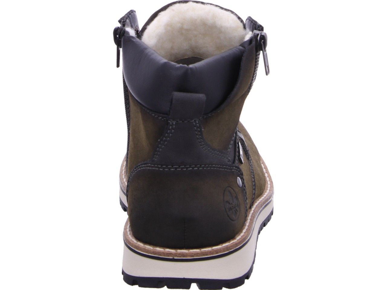 RIEKER Stiefeletten grün Newa