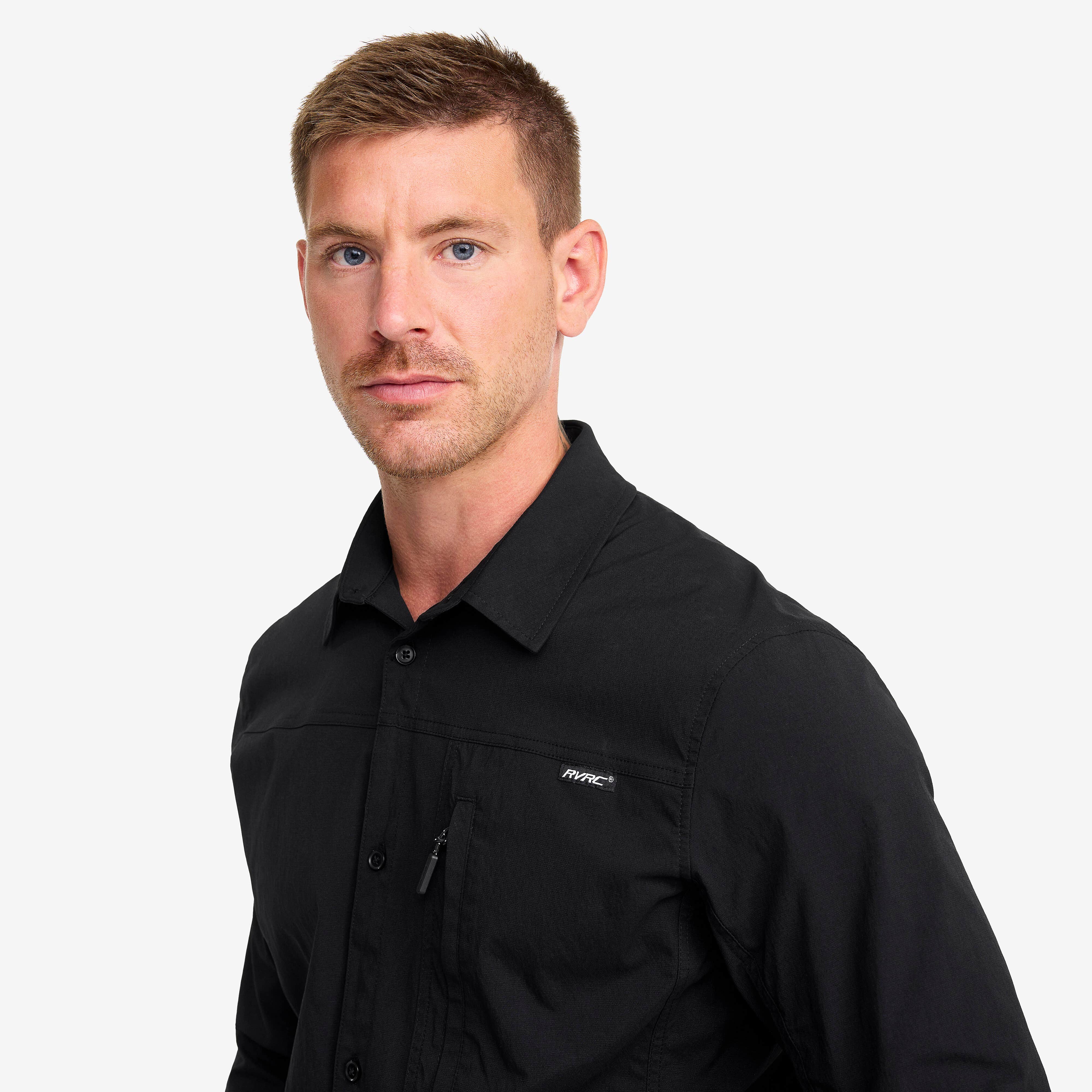 Preparation Stretch Shirt Homme Black