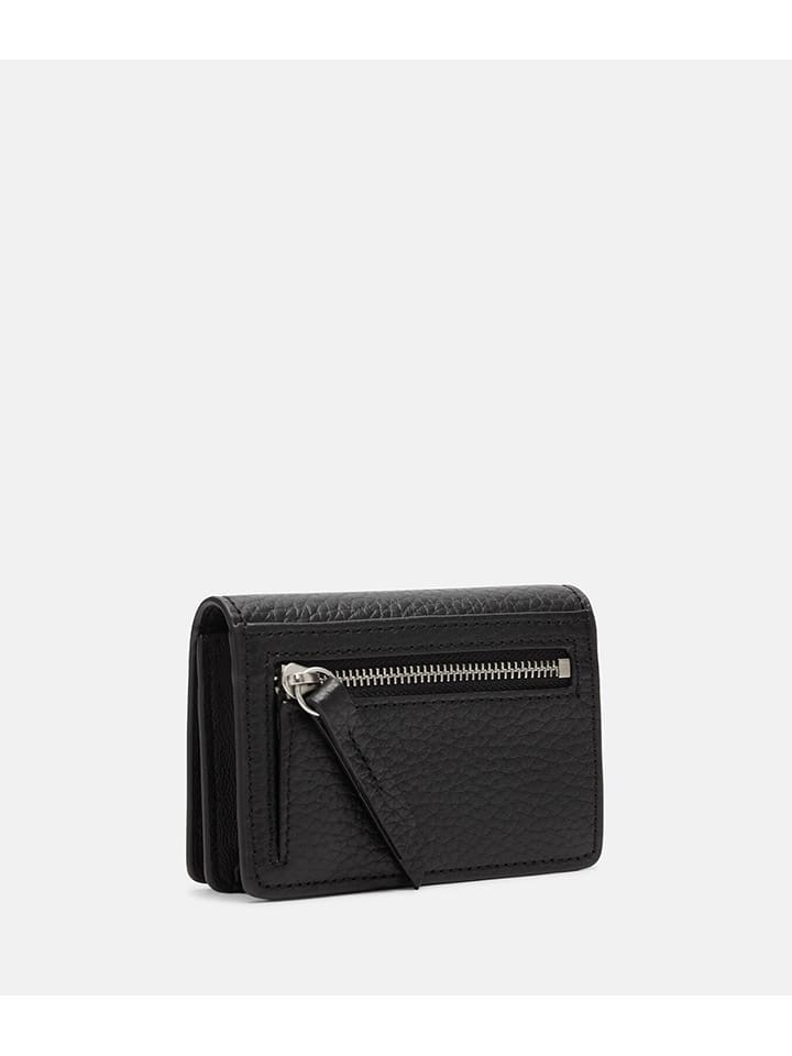 LIEBESKIND BERLIN Leder-Geldbörse in Schwarz - (B)18 x (H)12 x (T)4 cm günstig kaufen onesize