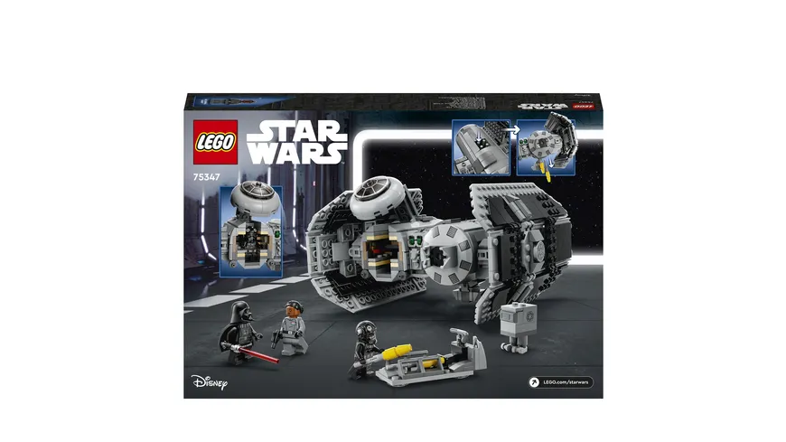 LEGO Star Wars 75347 TIE Bombe Modellbausatz mit Darth Vader