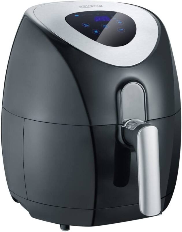 SEVERIN Heißluftfritteuse FR 2430 1500 W Rostfreier Stahl Schwarz, Grau 3.2 L