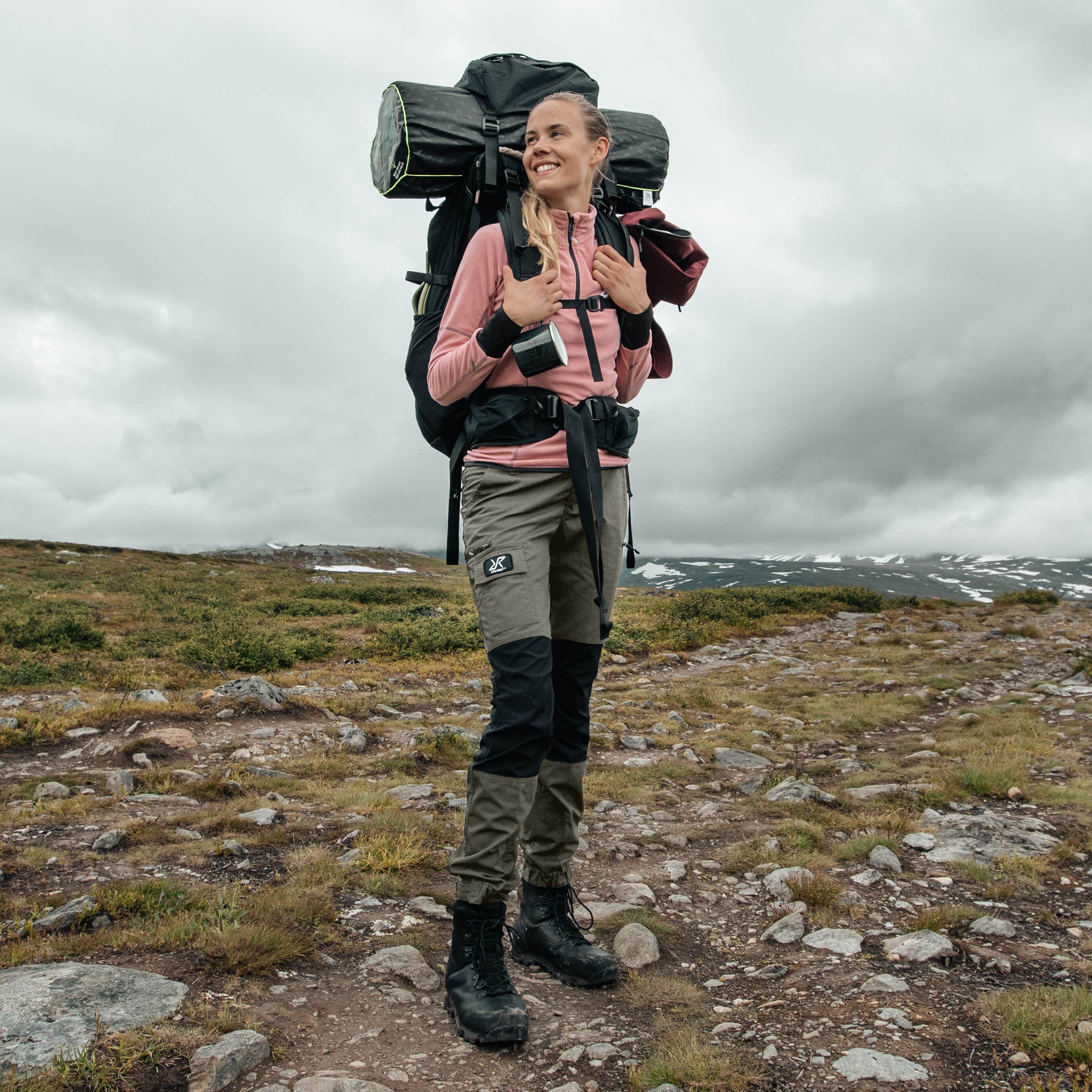 Nordwand Pants Femme Mossgrey