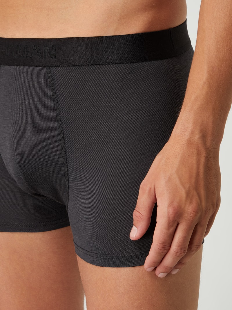 Trunks aus Jersey im 2er-Pack in anthrazit