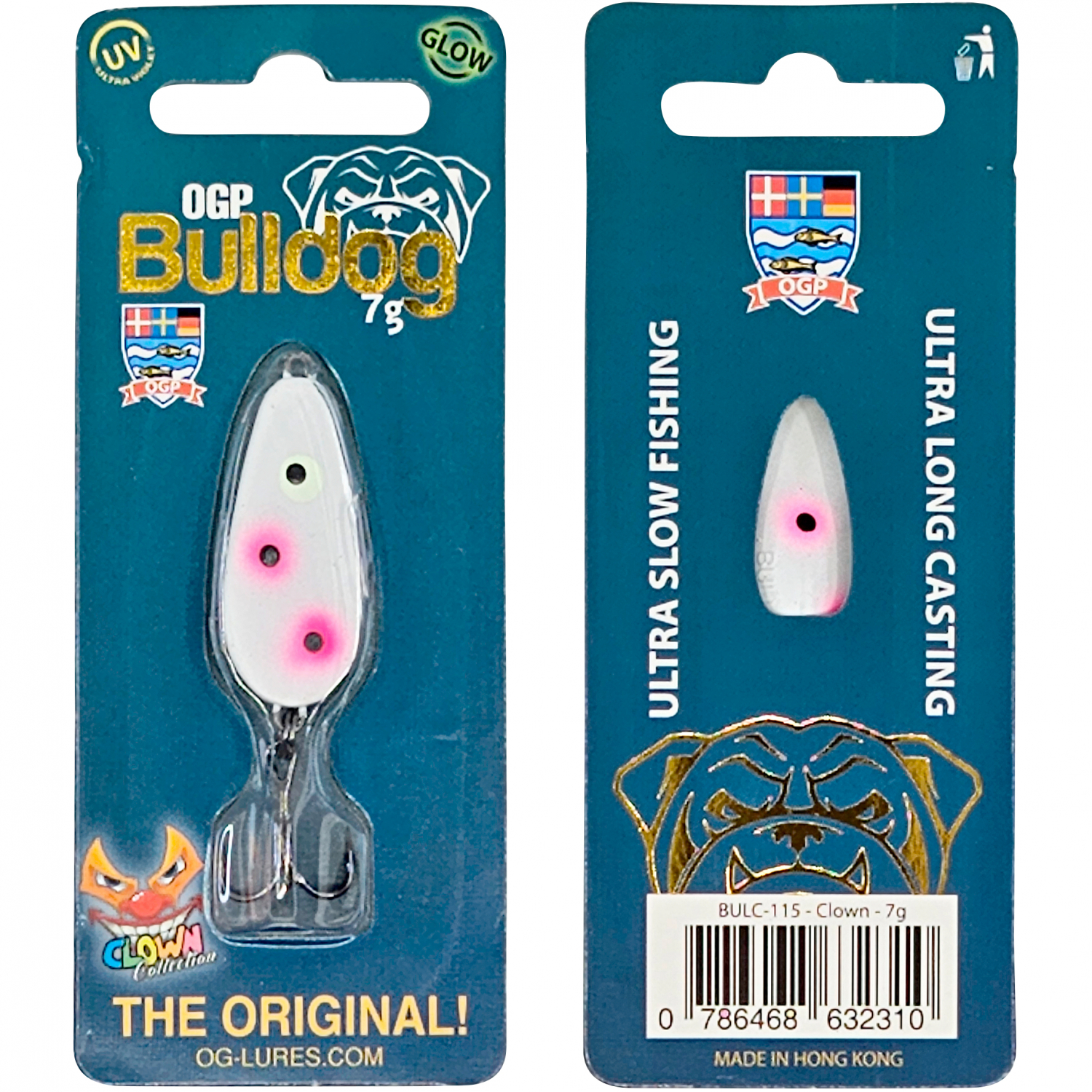 OGP Blinker Bulldog (Clown, 7 g)