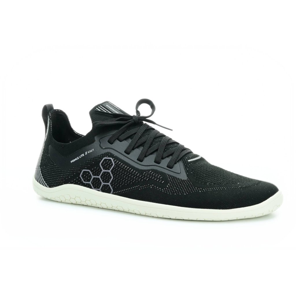 Vivobarefoot Primus Lite Knit L Obsidian sportliche Barfußschuhe