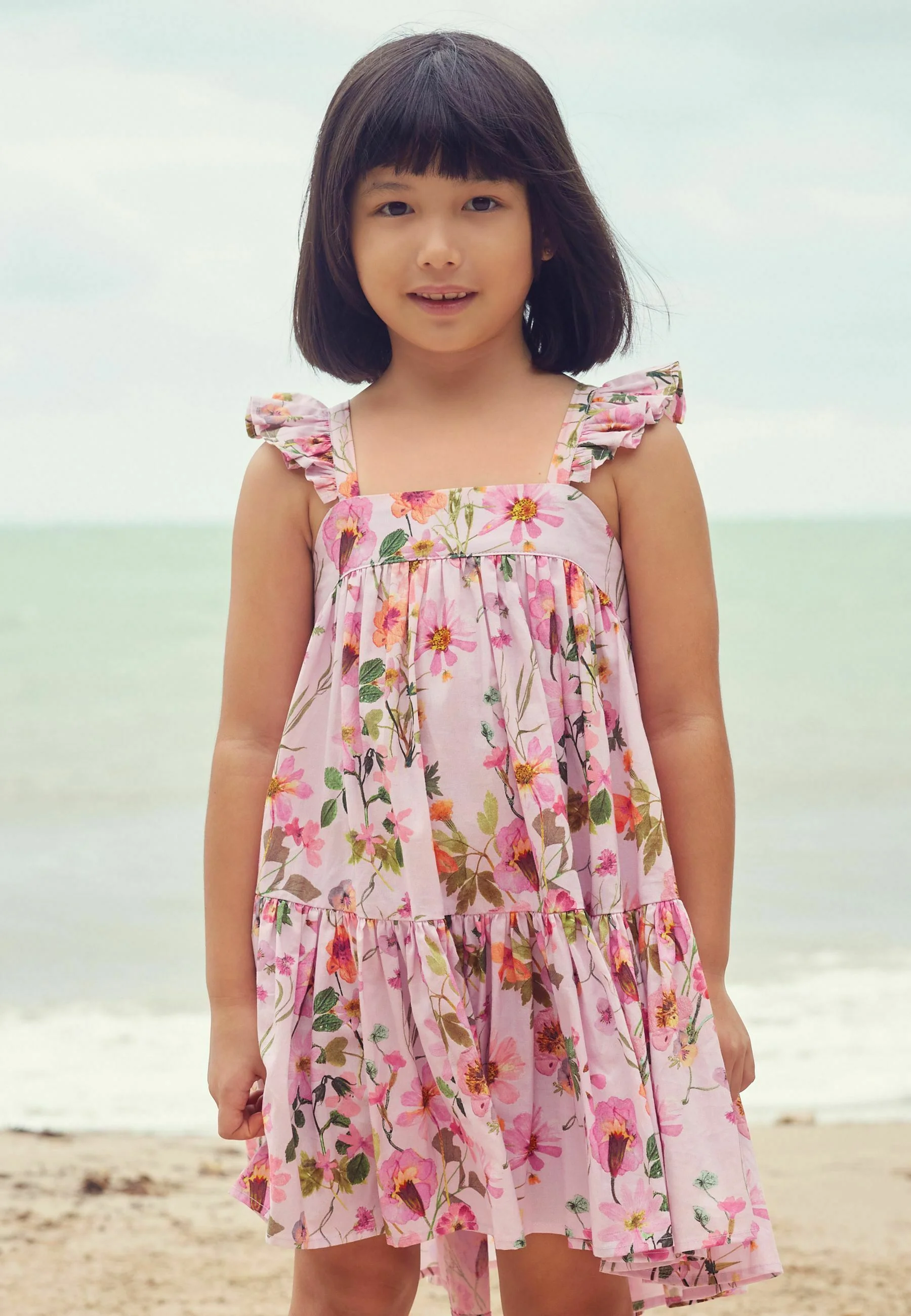Siguiente ESTAMPADO ESCALONES - AJUSTE REGULAR - Vestido de verano