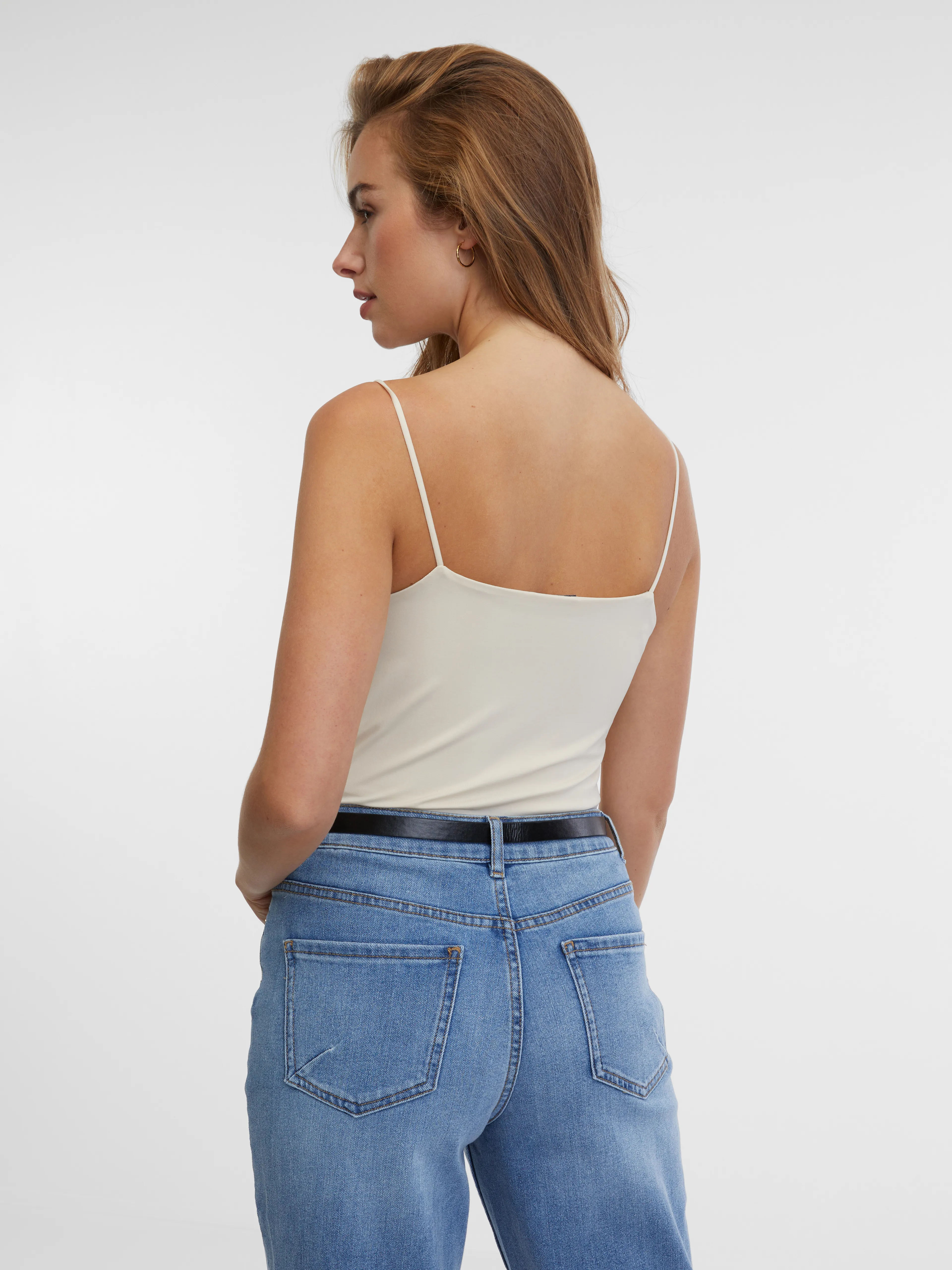 Beigefarbenes Damen-Tank-Top ORSAY