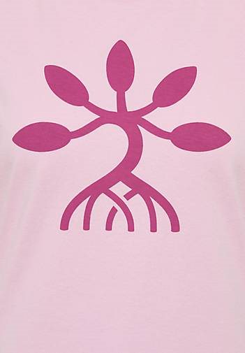 SOMWR T-Shirt T-Shirt With Reversed Mangrove Print