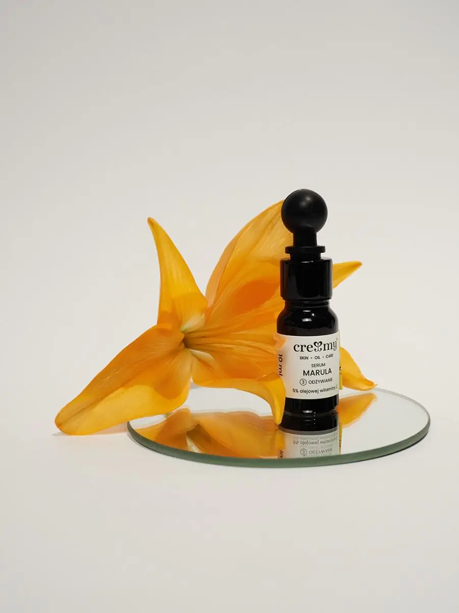 Kremasti Marula hranjivi serum za lice s uljem i vitaminom C 5% 30 ml
