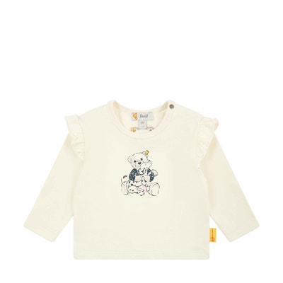 T-Shirt langarm, beige für Mädchen