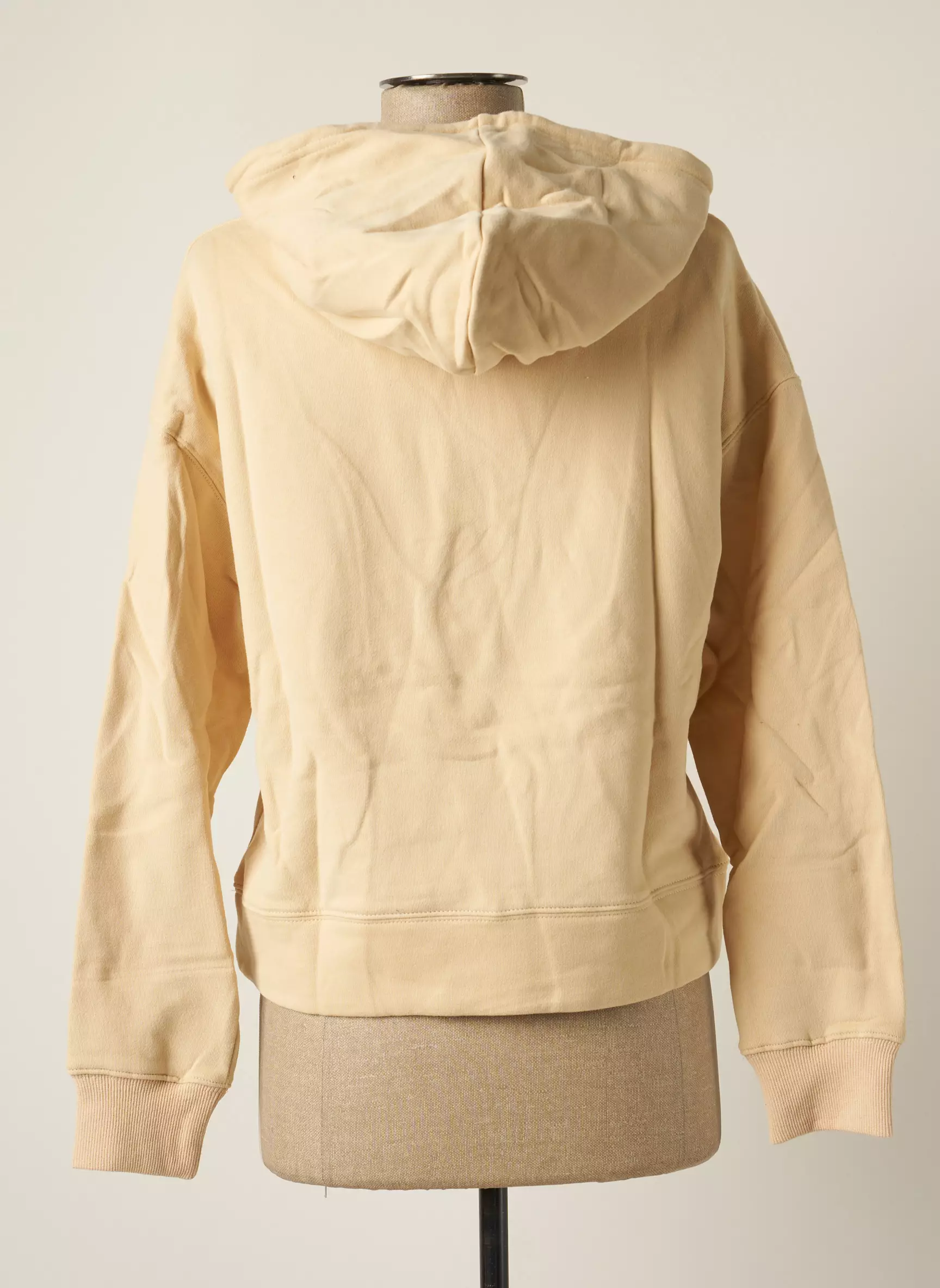 Artlove Sweat Capuche Femme couleur beige