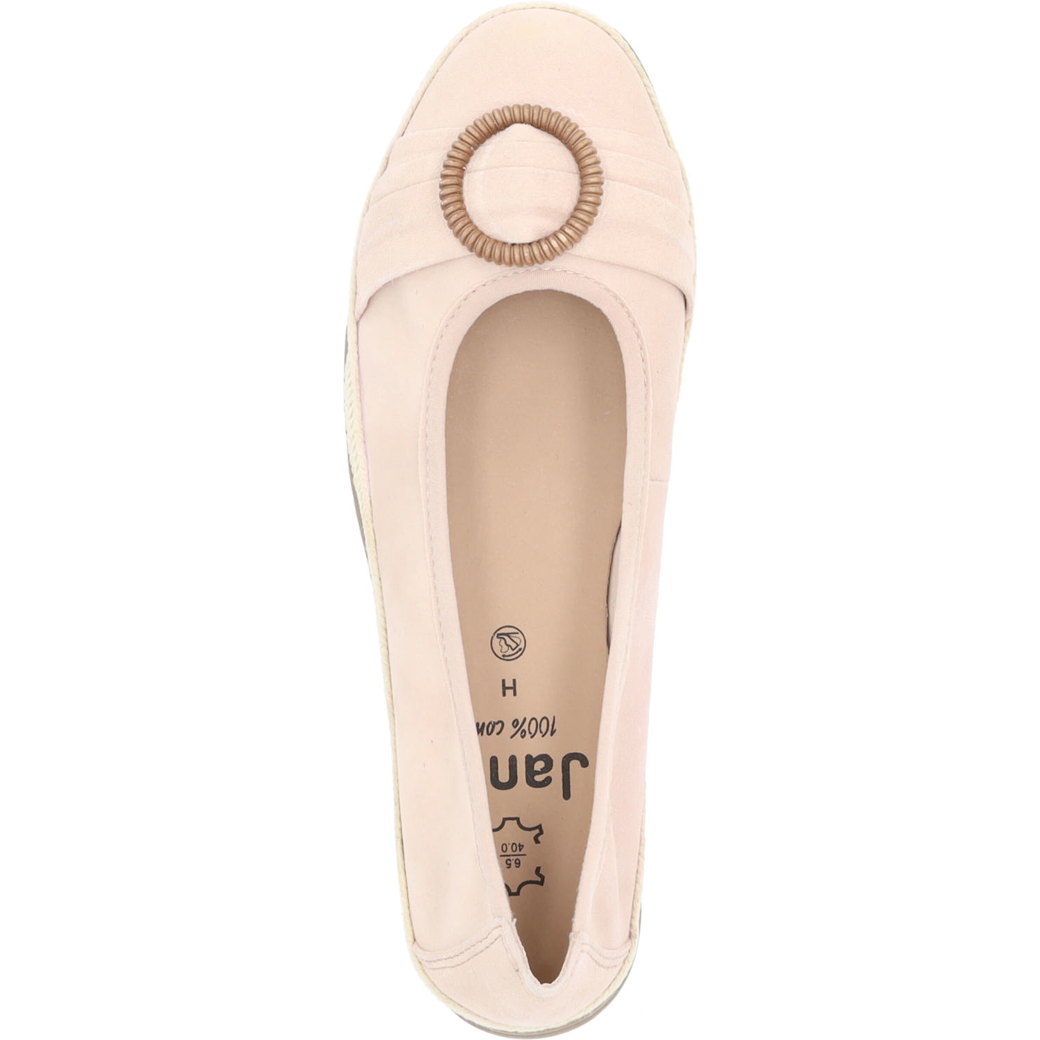Jana Shoes 22101, Ballerinas, Damen, Rose