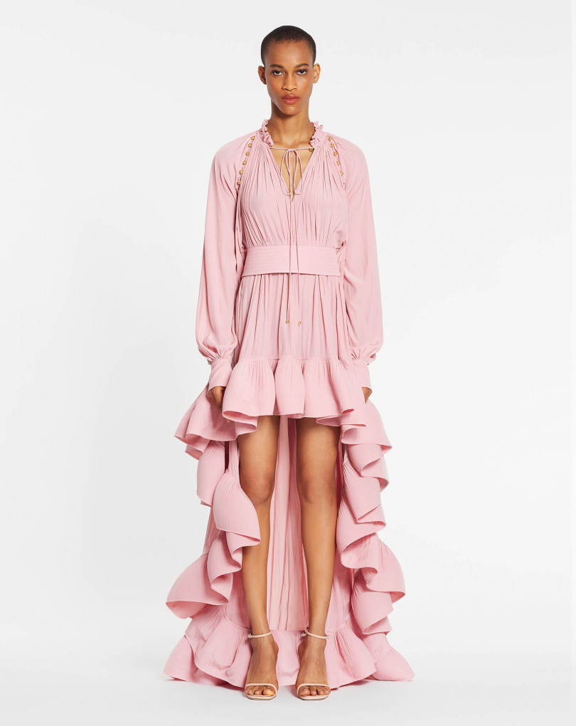 ROBE CHARMEUSE ASYMÉTRIQUE