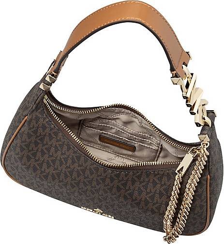 Michael Kors Schultertasche Piper Small Pouchette MK Signature