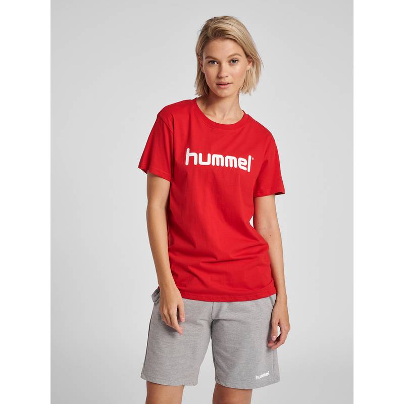 hummel HMLGO COTTON LOGO T-SHIRT WOMAN S/S T-Shirt Damen