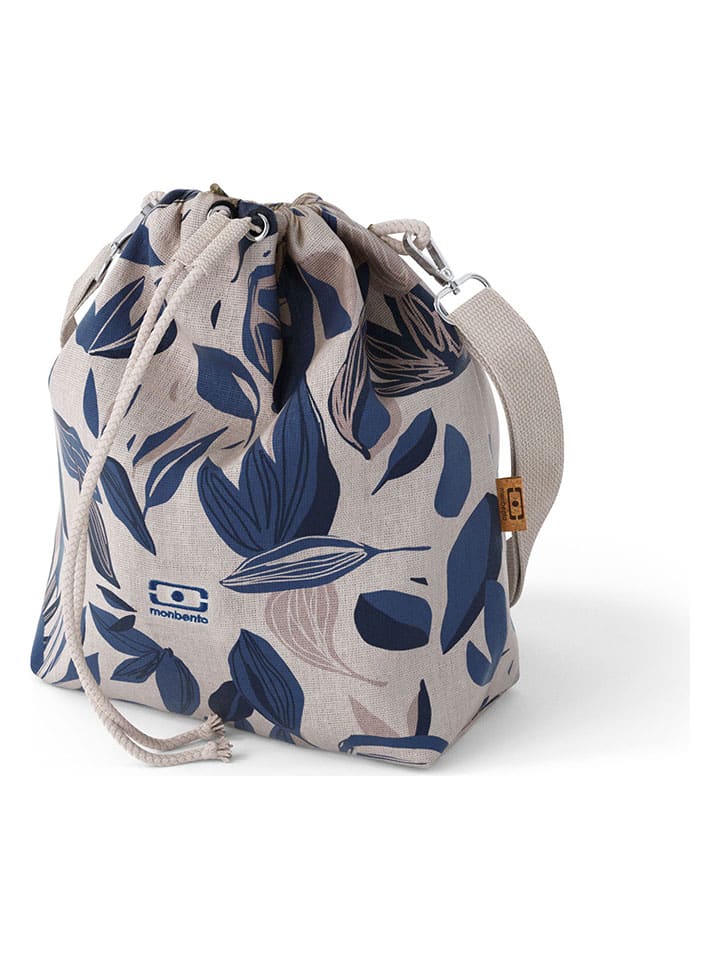Monbento Lunchtasche in Creme/ Blau - (B)20,5 x (H)25 cm günstig kaufen onesize