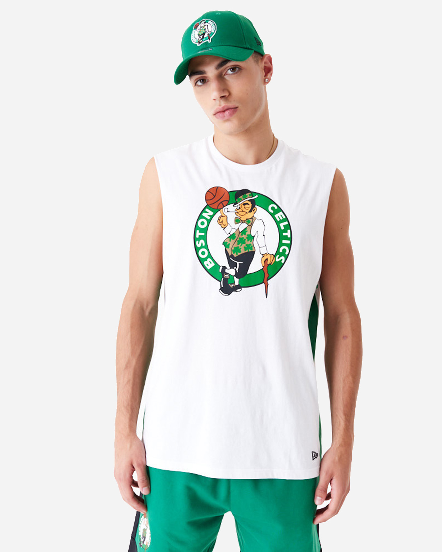 Canotta New Era Duże logo Boston Celtics M 60502590