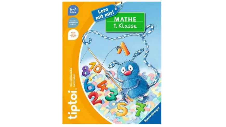 Ravensburger tiptoi - Lern mit mir! Mathe 1. Klasse