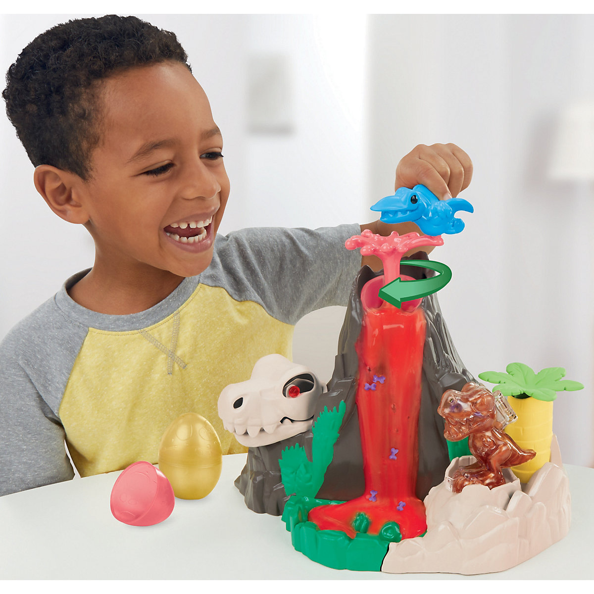 Play-Doh Slime Dino Crew Die Dino-Insel Vulkan