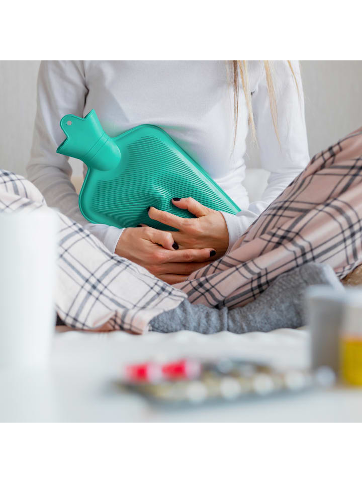 relaxdays 3x Wärmflasche in Türkis günstig kaufen onesize
