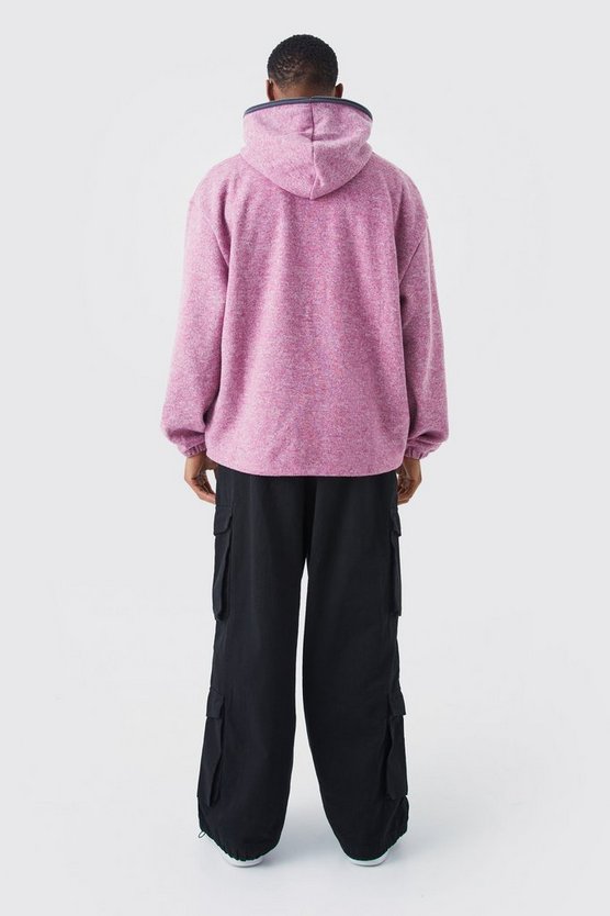 Oversize Hoodie mit Reißverschluss