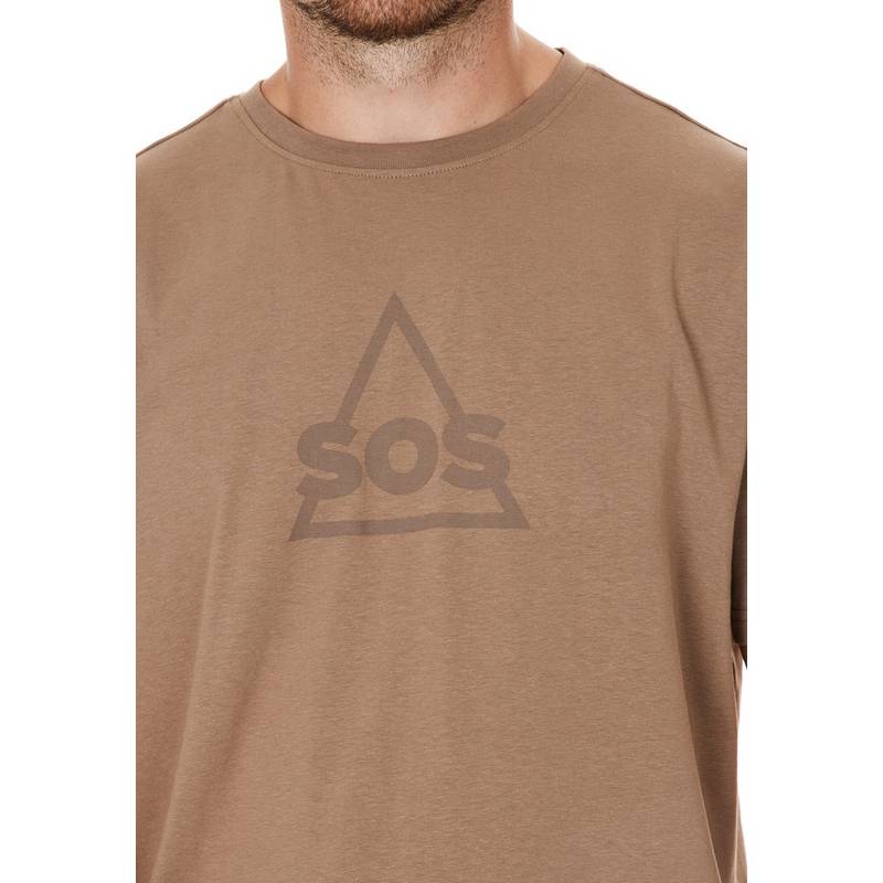 SOS Kvitfjell Printshirt Herren