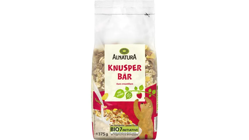 Alnatura Bio Knusper-Bär 375 g