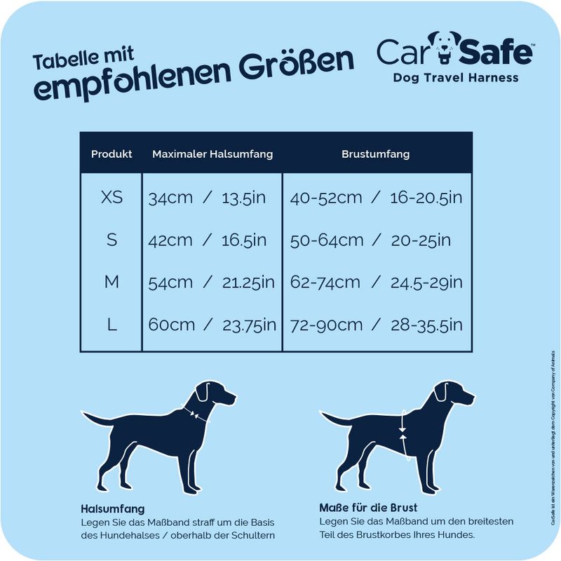CarSafe Hundereisegeschirr, schwarz zu TOP-Preisen