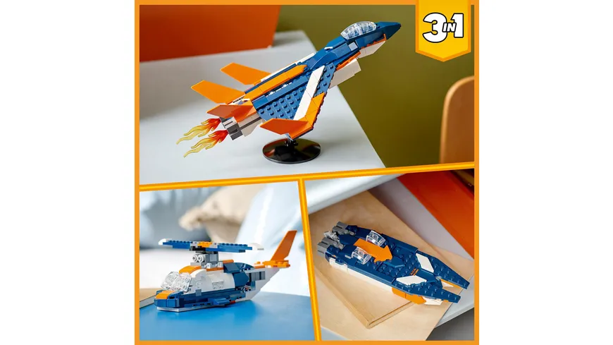 LEGO Creator 31126 Überschalljet