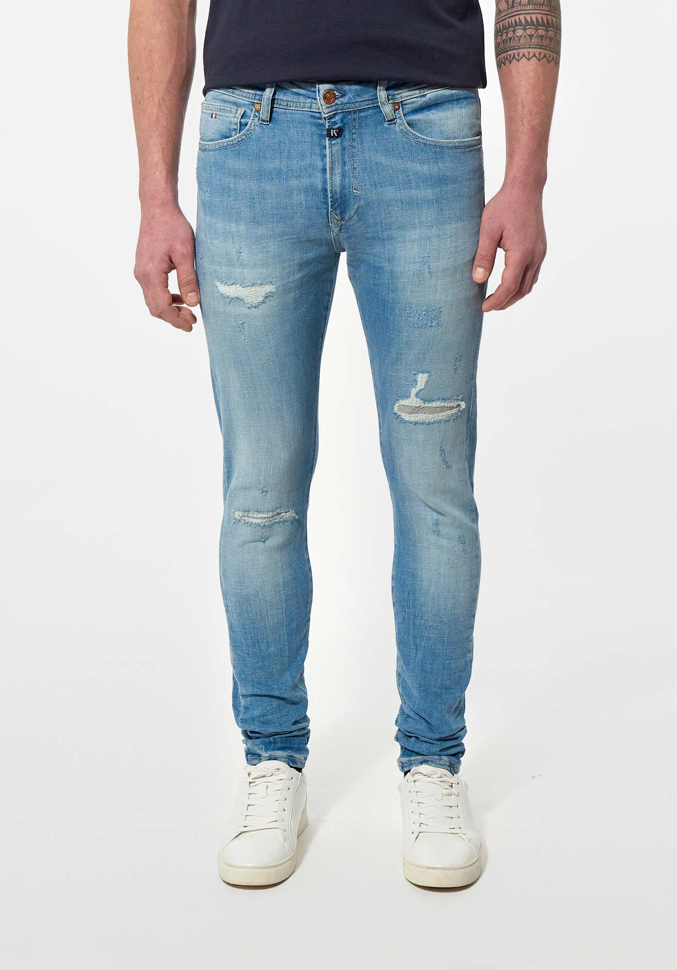 DADAS  Jeans skinny bleu clair Homme
