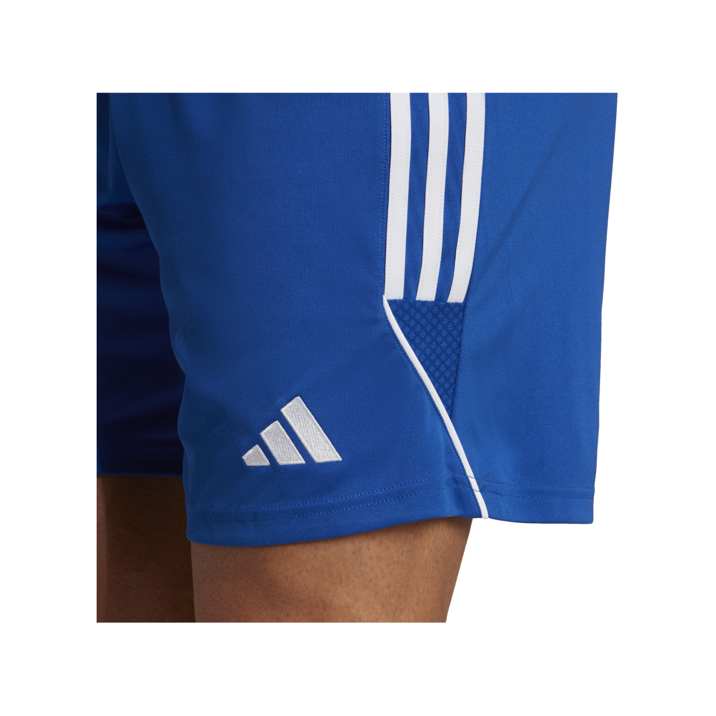 adidas Tiro 23 Short Blau Weiss
