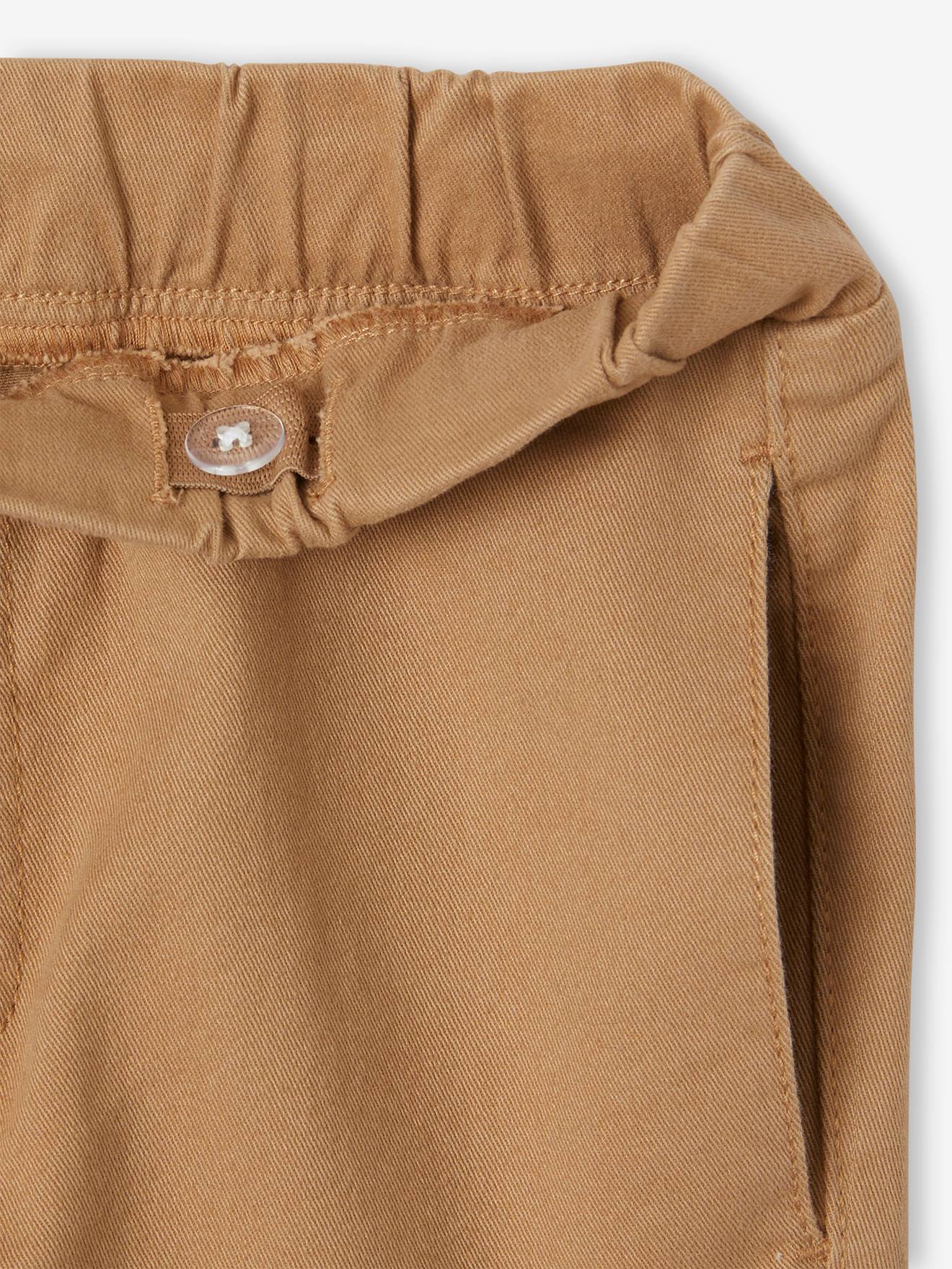 Vertbaudet Jungen Cargohose mit Dehnbund Oeko-Tex - camelfarben