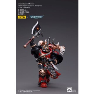 Warhammer 40k Actionfigur: Chaos Space Marines - Red Corsairs Exalted Champion Gotor the Blade
