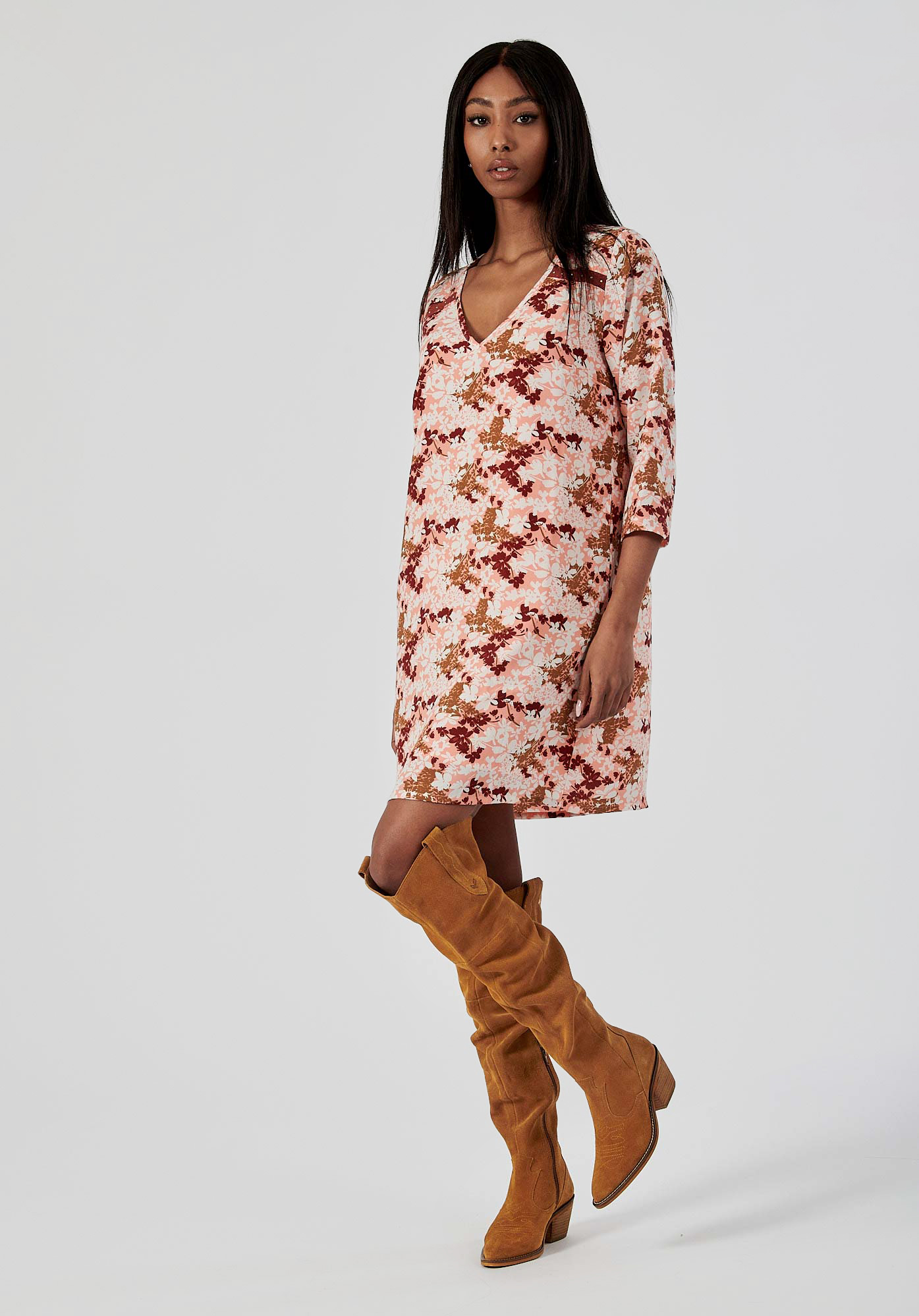 CARY   Robe fleurie femme