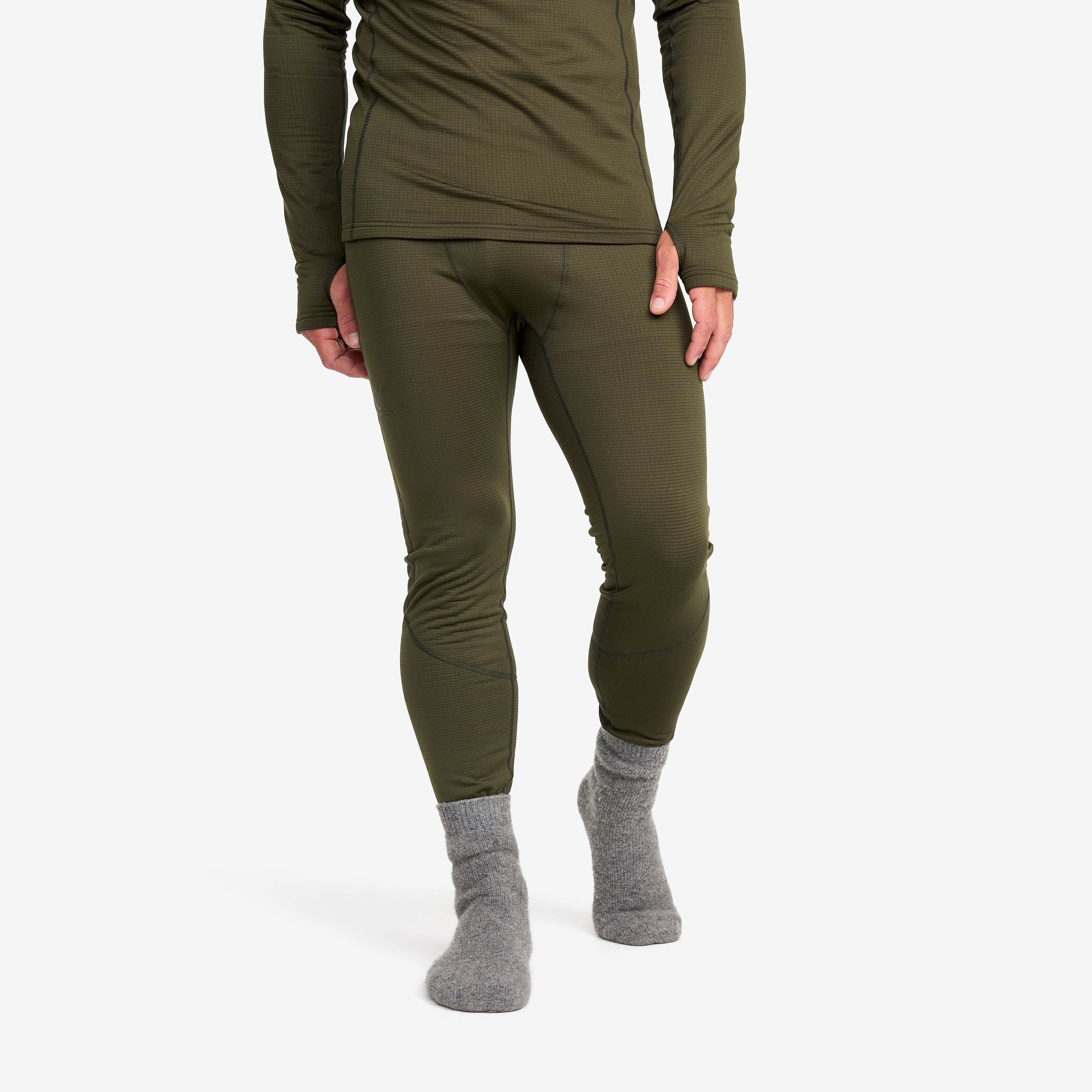 Waffle Baselayer Pants Homme Grape Leaf