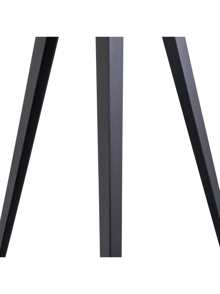 Beliani Stehleuchten STILETTO in Schwarz - (W) 50 x (H) 156 x (L) 50 cm günstig kaufen onesize