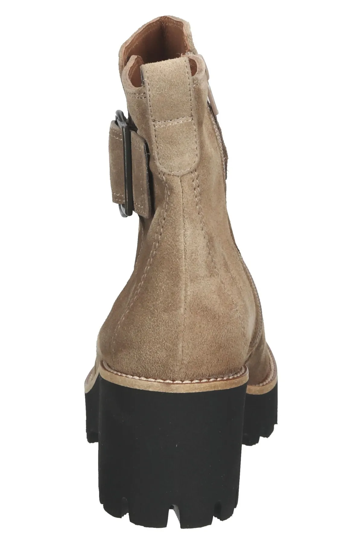 Paul Green  Stiefelette - Beige - Blockabsatz