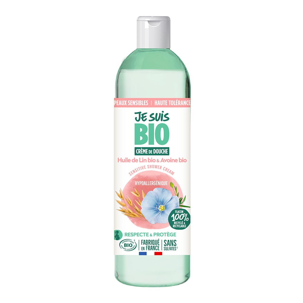 je suis bio Crème de douche avoine lin peau sensible 250ml Crème douche