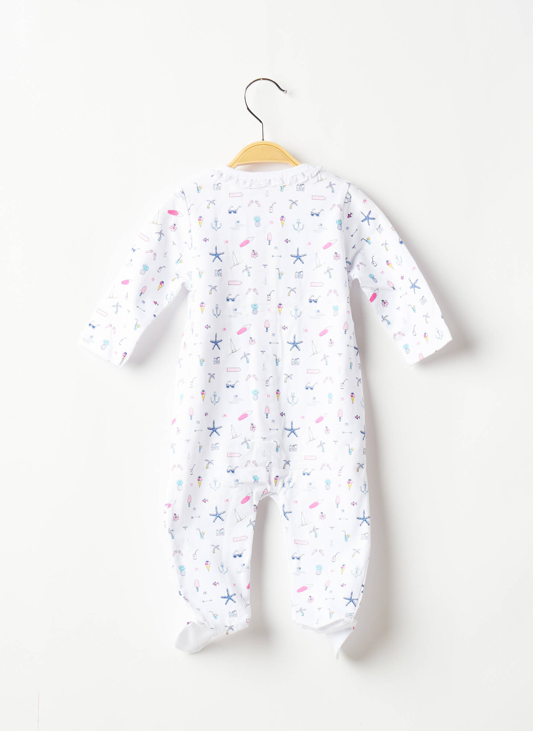 Week End A La Mer Pyjamas 1 Enfant couleur blanc