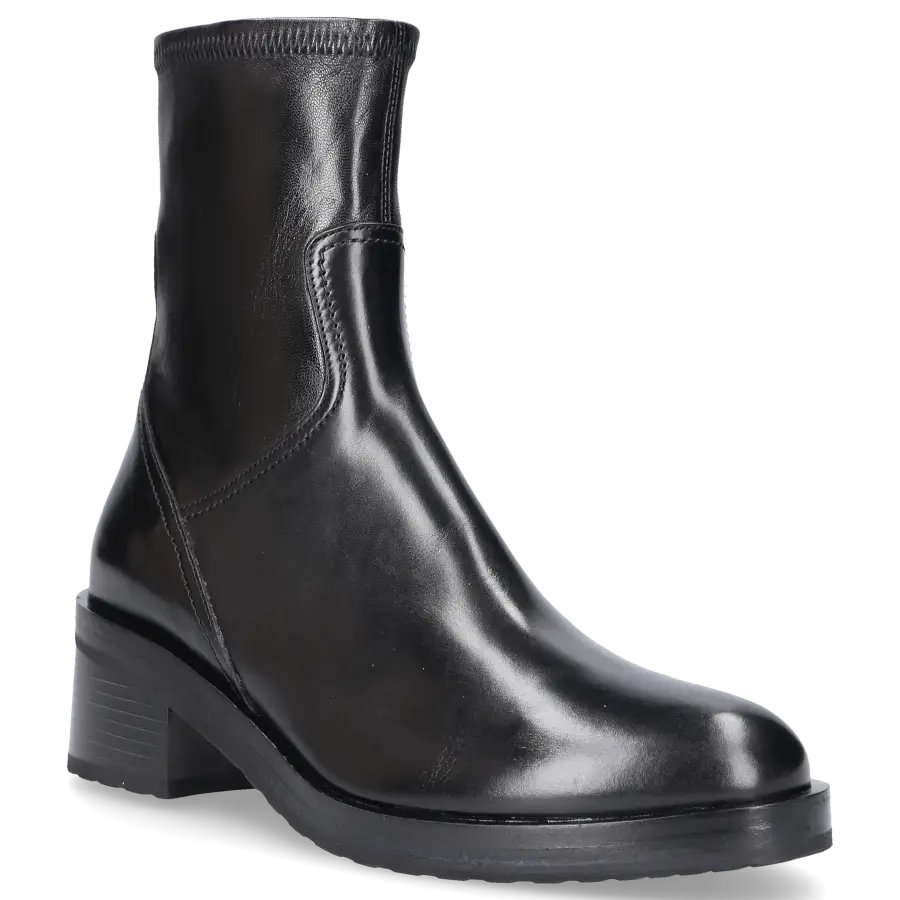 Truman's - Stiefeletten 7644 Kalbsleder - schwarz