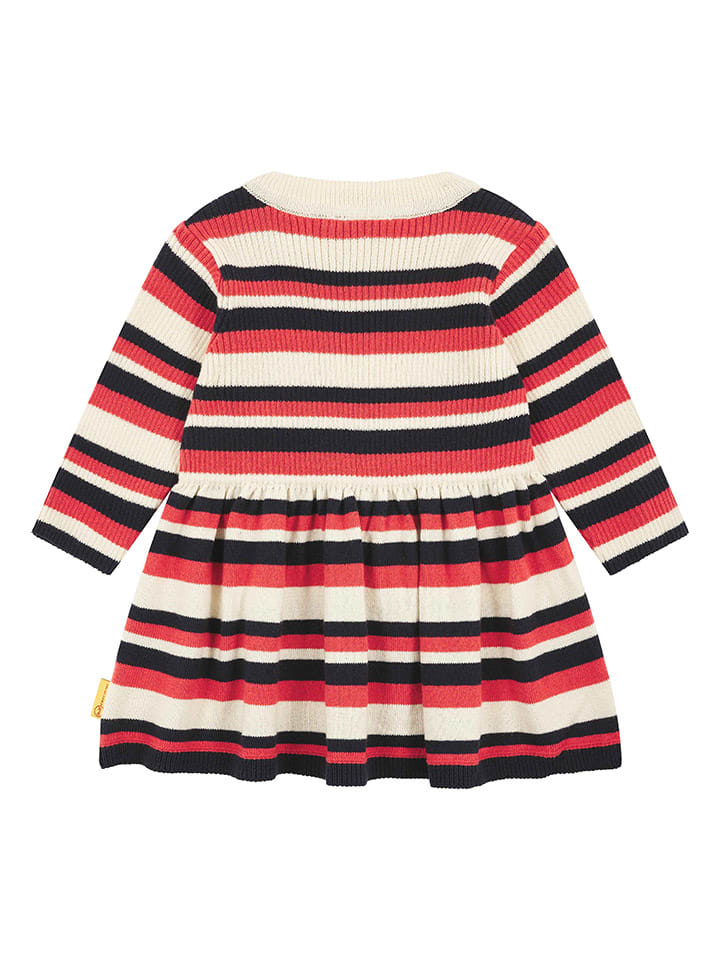 Steiff Kleid in Creme/ Rot/ Schwarz günstig kaufen