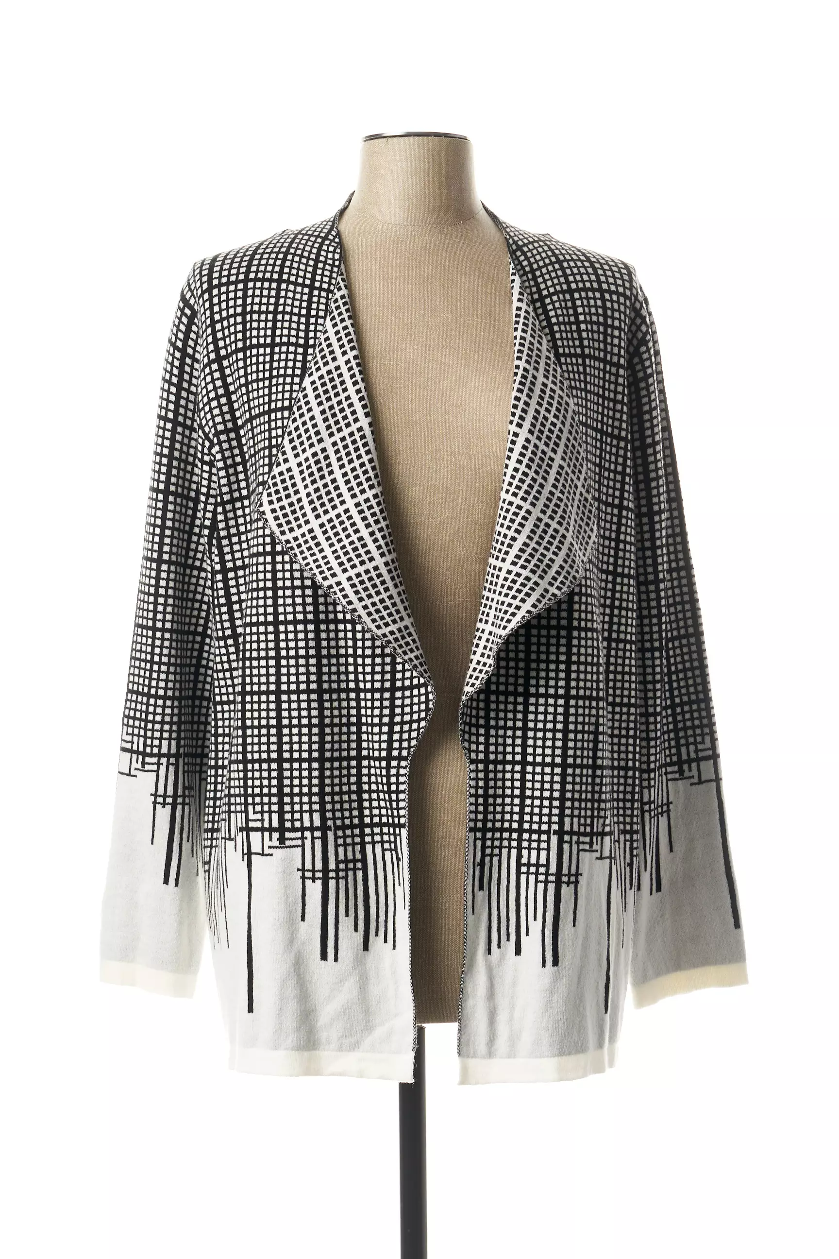 Marble Cardigans Femme couleur noir