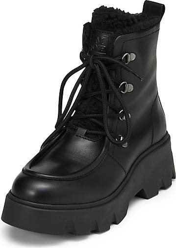 Marc O'Polo Schnürstiefel aus softem Kalbleder