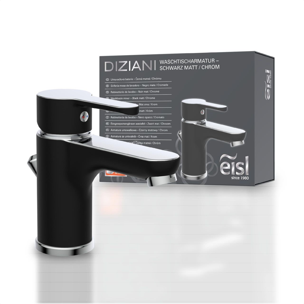 Eisl DIZIANI Waschtischarmatur mit Zugstange