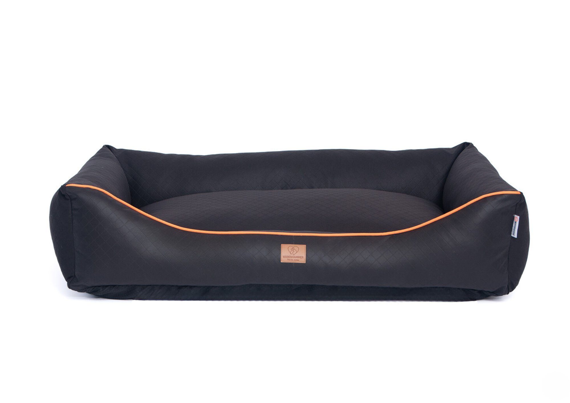 Warenhammer Hundematte Premium Hundebett, Hundekissen, Hundesofa, Air Lether Stoff, Air Leather Stoff, Hundebett waschbar - abnehmbar
