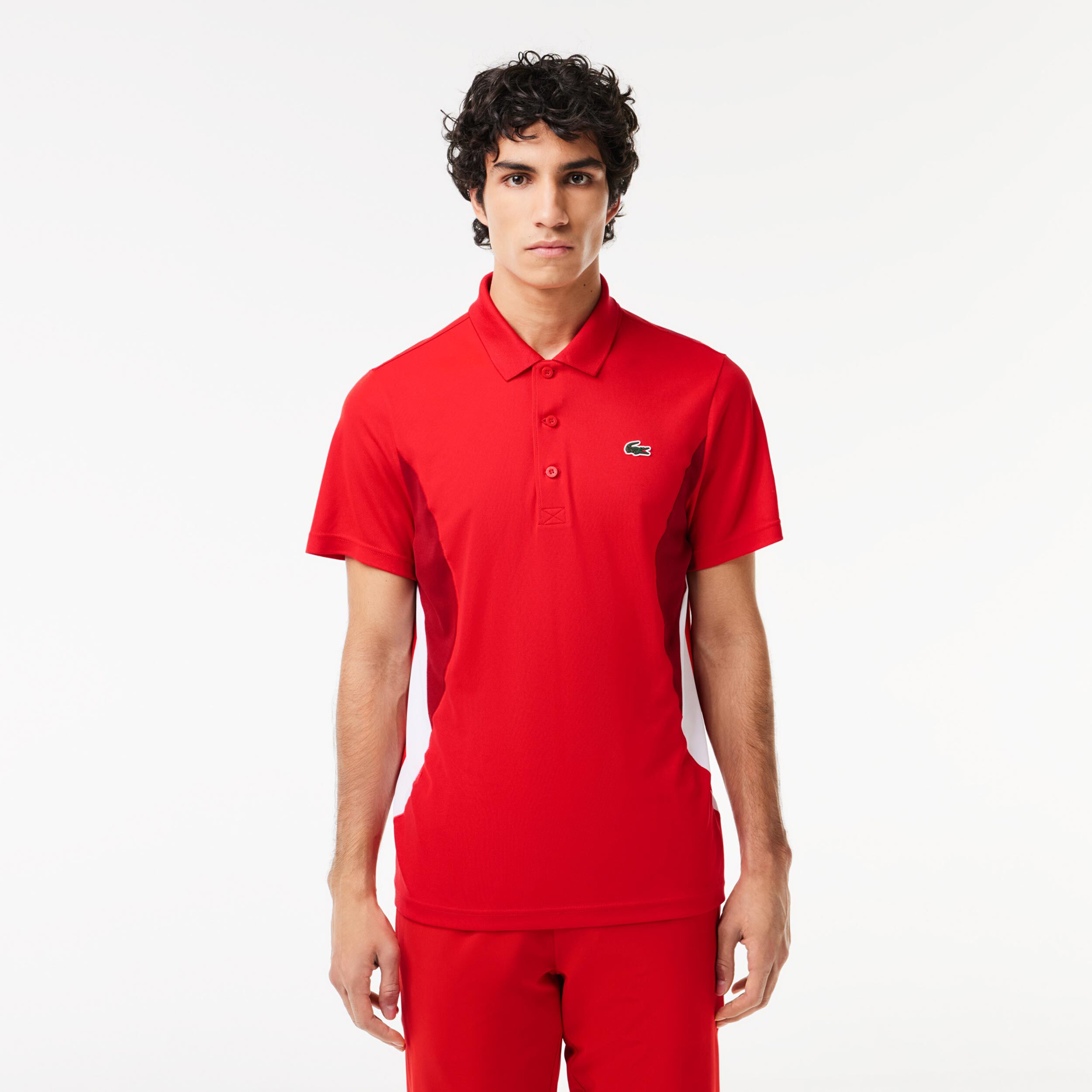 Polo Herren - Rot, Mehrfarbig