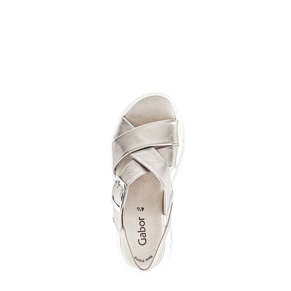 Gabor fashion Plateau Sandale gold